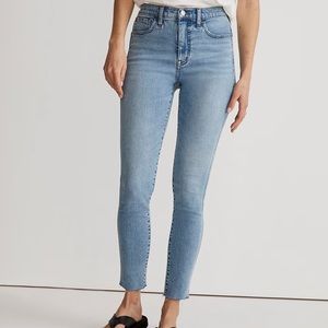 MADEWELL 10”High-Rise Roadtripper Authentic Skinny Jeans